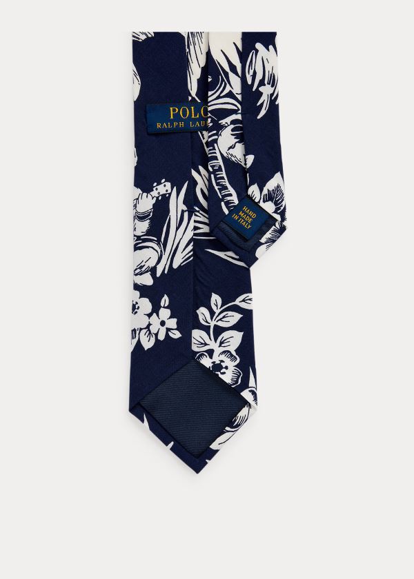 Polo Ralph Lauren Tropical Bear Narrow Slips Herre Danmark (WCAHK6083)